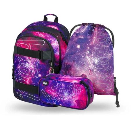 BAAGL 3 SET SKATE GALAXY - Set școlar