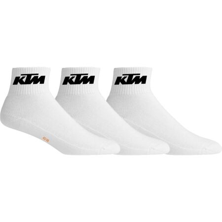 KTM SOCKS SHORTY 3P - Unisex ponožky