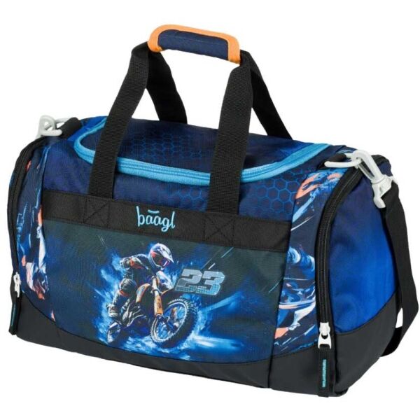 BAAGL MOTORKA Detská taška, modrá, veľkosť