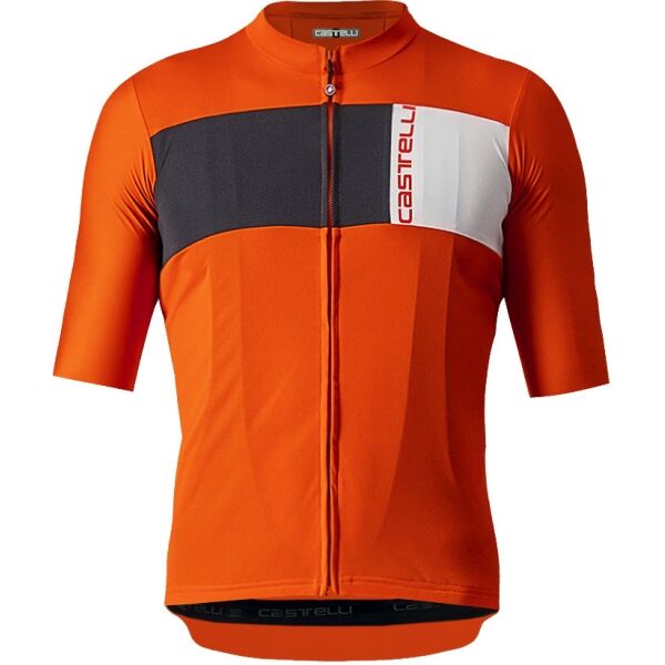 Castelli PROLOGO 7 Pánsky cyklistický dres, červená, veľkosť