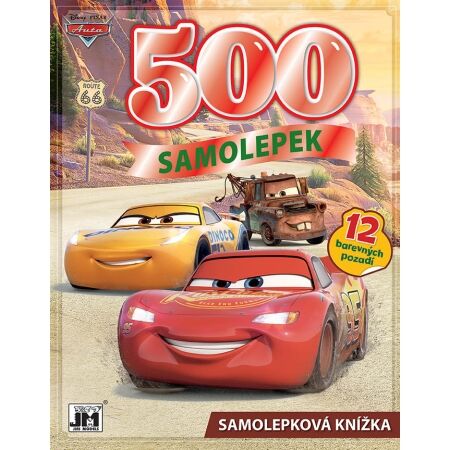 Disney 500 SAMOLEPEK AUTA - Samolepková knížka
