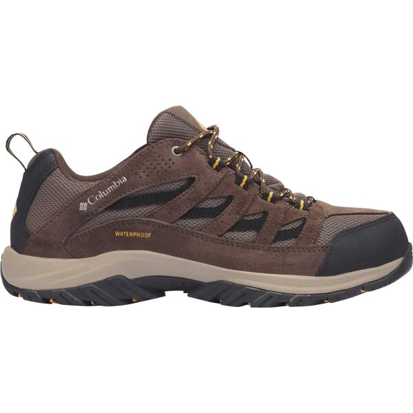 Columbia CRESTWOOD WATERPROOF M Pánska outdoorová obuv, hnedá, veľkosť 41.5