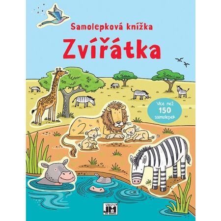 JIRI MODELS ZVÍŘATA - Samolepková knížka