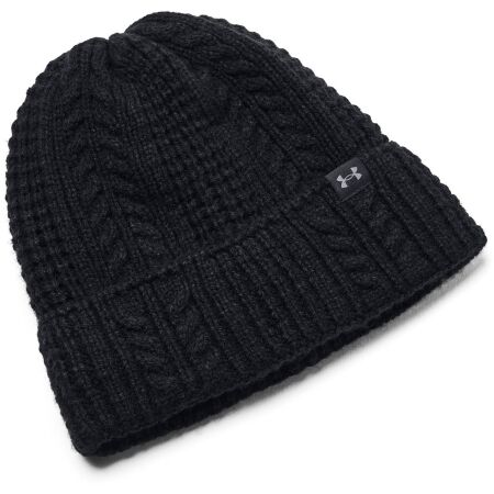 Under Armour HALFTIME CABLE KNIT BEANIE - Dámská zimní čepice