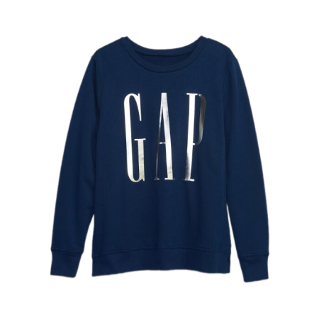 GAP CREWNECK LOGO - Dámská mikina