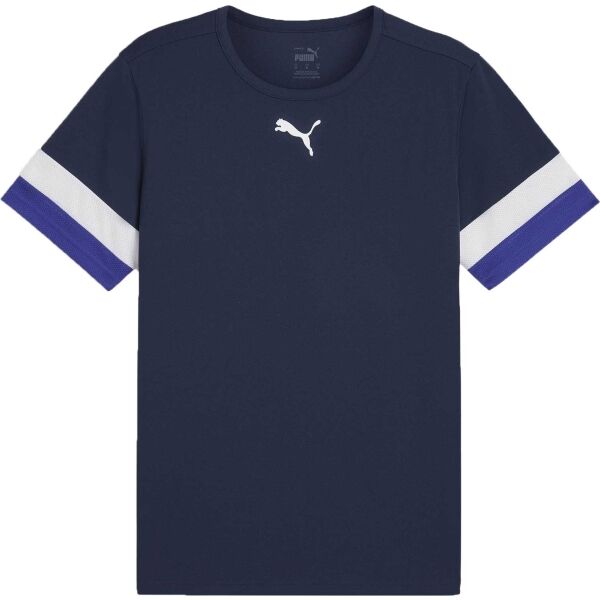 Puma INDIVIDUALRISE JERSEY JR Futbalové tričko, tmavo modrá, veľkosť