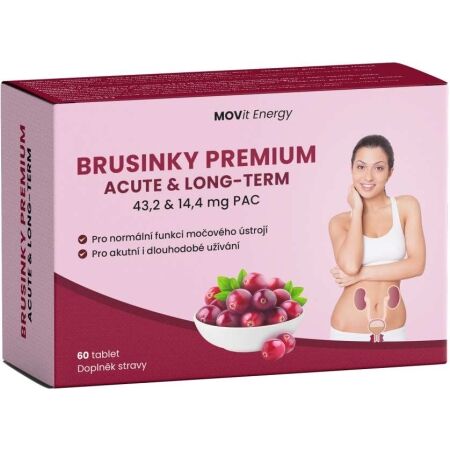 MOVIT ENERGY MOVIT BRUSINKY PREMIUM ACUTE 60 TABLET - Doplněk stravy