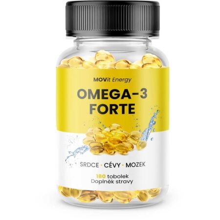 MOVIT ENERGY MOVIT OMEGA-3 FORTE 180 TOBOLEK - Doplněk stravy