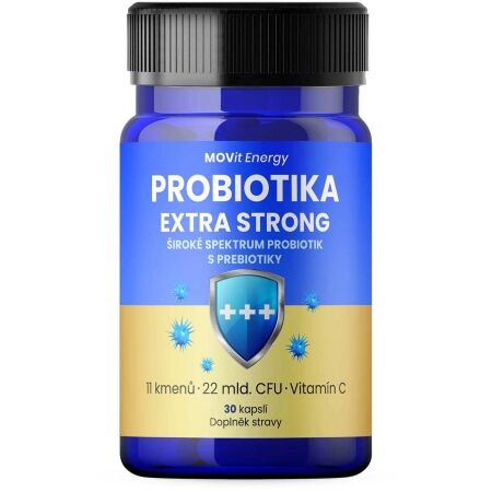 MOVIT ENERGY MOVIT PROBIOTIKA EXTRA STRONG 30 KAPSLÍ - Doplněk stravy