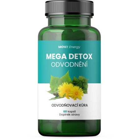 MOVIT ENERGY MOVIT MEGA DETOX ODVODNĚNÍ 60 KAPSLÍ - Doplněk stravy