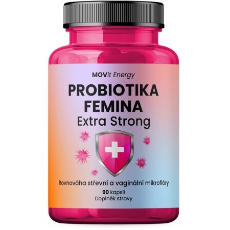 MOVIT ENERGY MOVIT PROBIOTIKA FEMINA EXTRA STRONG 90 KAPSLÍ - Doplněk stravy