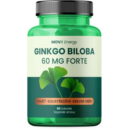 MOVIT ENERGY MOVIT GINKGO BILOBA 60 MG FORTE 90 TOBOLEK - Doplněk stravy