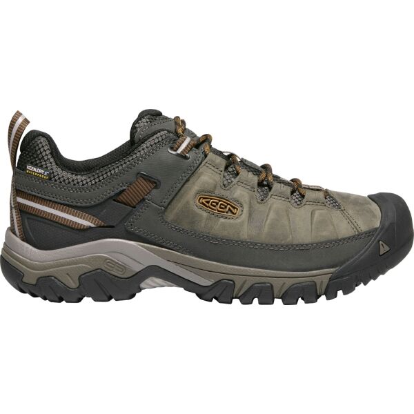 Keen TARGHEE III WP M Pánska turistická obuv, khaki, veľkosť 44.5