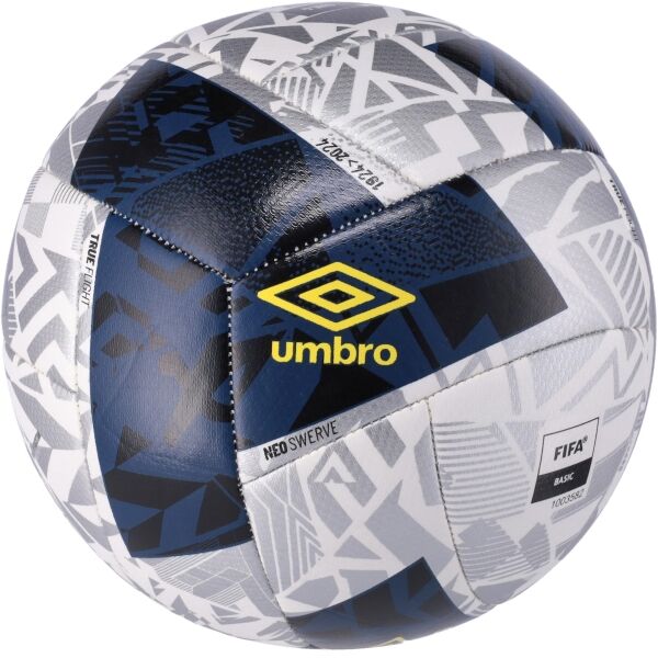 Umbro NEO SWERVE Futbalová lopta, sivá, veľkosť