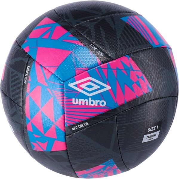 Umbro NEO SWERVE MINI Mini futbalová lopta, čierna, veľkosť