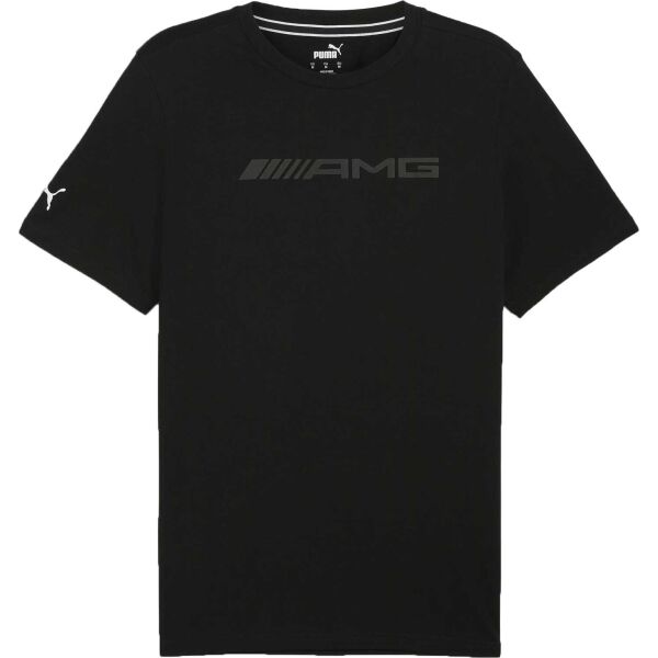 Puma MERCEDES - AMG PETRONAS LOGO TEE Pánske tričko, čierna, veľkosť