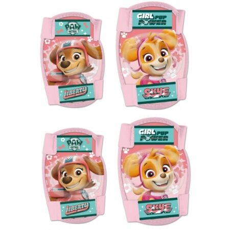 NICKELODEON PAW PATROL GIRLS - Könyök- és térdvédő