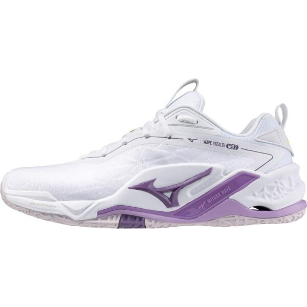 Mizuno WAVE STEALH NEO 2 W Unisex hádzanárska obuv, biela, veľkosť 38.5