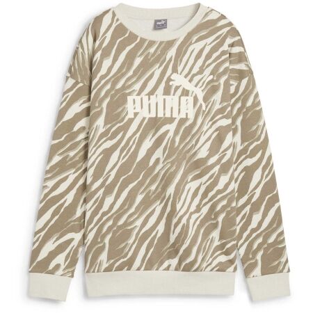 Puma ESSENTIALS+ ANIMAL AOP CUR FL - Damen Sweatshirt