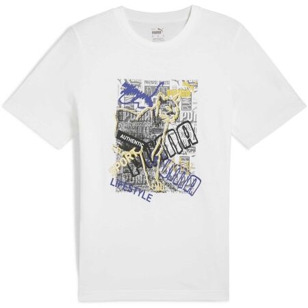 Puma GRAPHICS PHOTOPRINT TEE - Pánske tričko