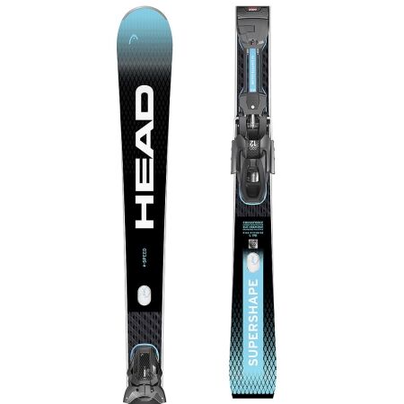 Head SUPERSHAPE E-SPEED SW + PRD 12 GW - Downhill skis