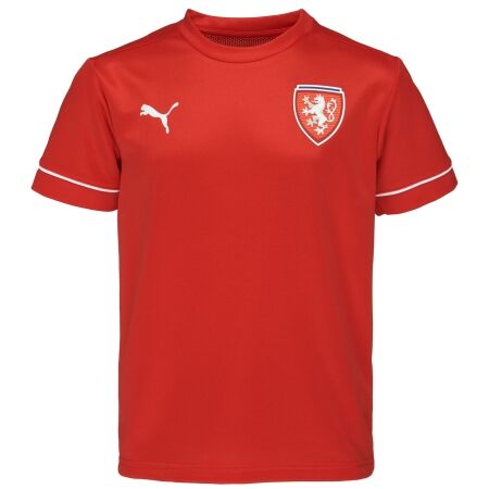 Puma TEAM GOAL TRAINING JERSEY CORE JR - Chlapčenské tričko