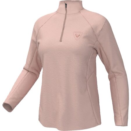 Rossignol W CLASSIQUE 1/2 ZIP - Tricou femei