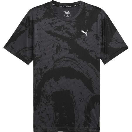 Puma TRAIN ALL DAY AOP TEE - Pánské sportovní triko