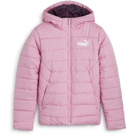 Puma ESSENTIALS HOODIED PADDED JACKET - Chlapčenská bunda