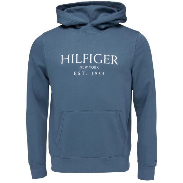 Tommy Hilfiger BIG HILFIGER HOODY Pánska mikina, modrá, veľkosť