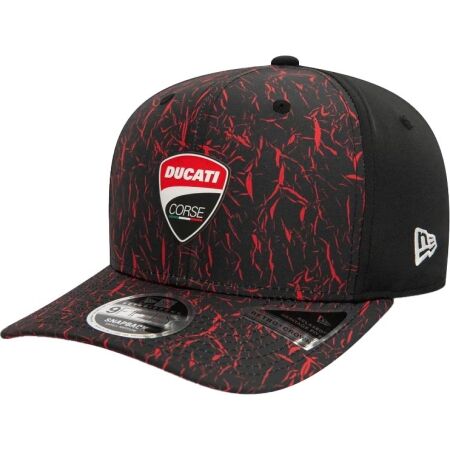 New Era DUCATI MOTOR CRINKLE AOP 9FIFTY - Șapcă