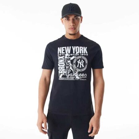 New Era NEW YORK YANKEES MLB DISTRESSED - Tricou bărbați