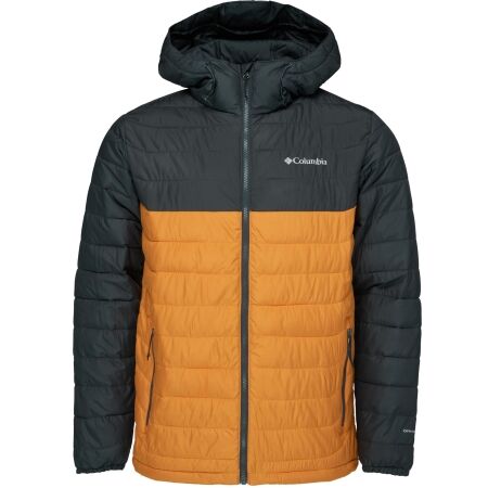 Columbia POWDER LITE HOODED JACKET - Pánska zimná bunda