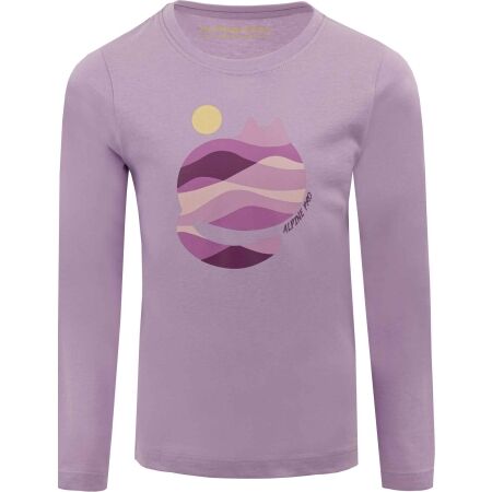 ALPINE PRO JURGO - Girls’ long sleeve T-shirt