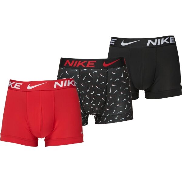 Nike DRI-FIT ES MICR TRUNK 3PK Pánske boxerky, čierna, veľkosť