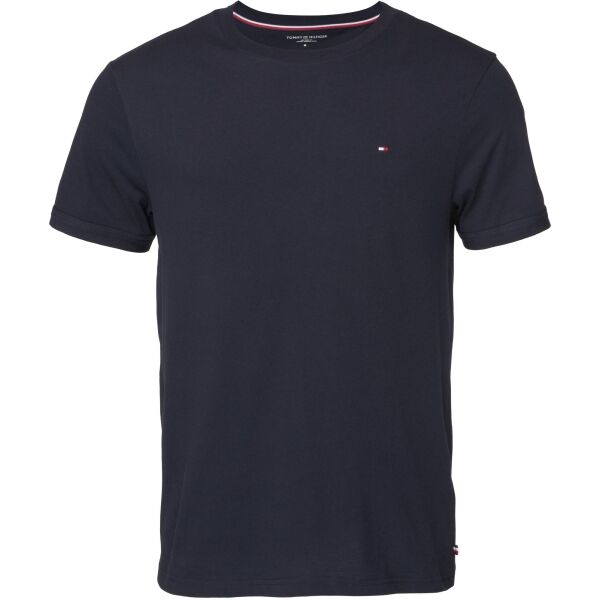 Tommy Hilfiger ESSENTIALS SS TEE Pánske tričko, tmavo modrá, veľkosť