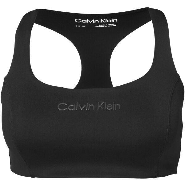 Calvin Klein WO - SPORTS BRA MEDIUM SUPPORT Dámska podprsenka, čierna, veľkosť