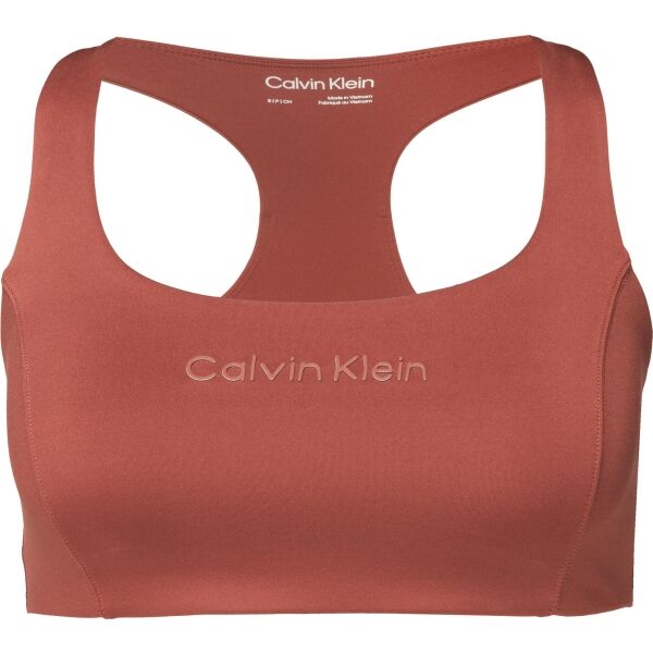 Calvin Klein WO - SPORTS BRA MEDIUM SUPPORT Dámska podprsenka, oranžová, veľkosť