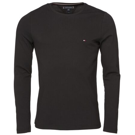 Tommy Hilfiger STRETCH SLIM FIT LONG SLEEVE TEE - Pánské triko