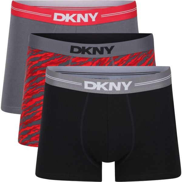 DKNY BLAKE Pánske boxerky, červená, veľkosť