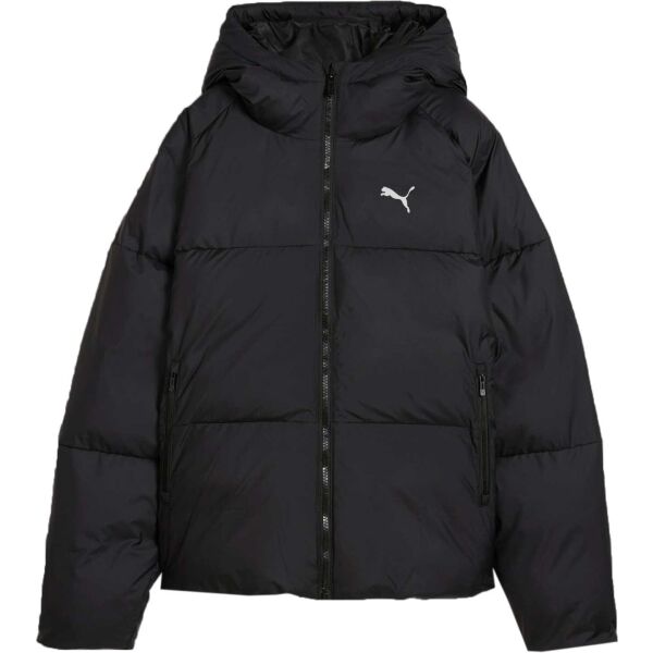 Puma POLY PUFFER JACKET Dámska bunda, čierna, veľkosť