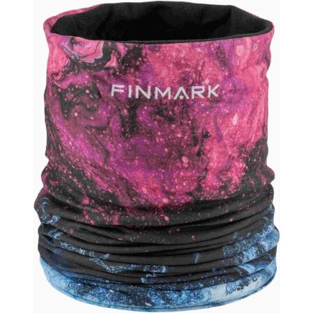 Finmark MULTIFUNCTIONAL SCARF WITH FLEECE - Multifunkcionális kendő