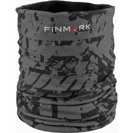 Finmark MULTIFUNCTIONAL SCARF WITH FLEECE - Multifunkcionális kendő