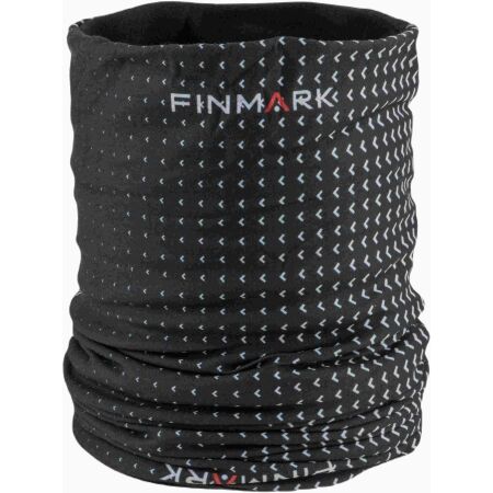 Finmark MULTIFUNCTIONAL SCARF WITH FLEECE - Multifunkční šátek