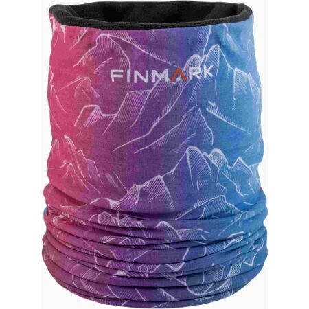 Finmark MULTIFUNCTIONAL SCARF WITH FLEECE - Multifunctional scarf