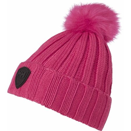 Helly Hansen W LIMELIGHT BEANIE - Плетена шапка с помпон