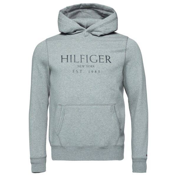 Tommy Hilfiger BIG HILFIGER HOODY Pánska mikina, sivá, veľkosť