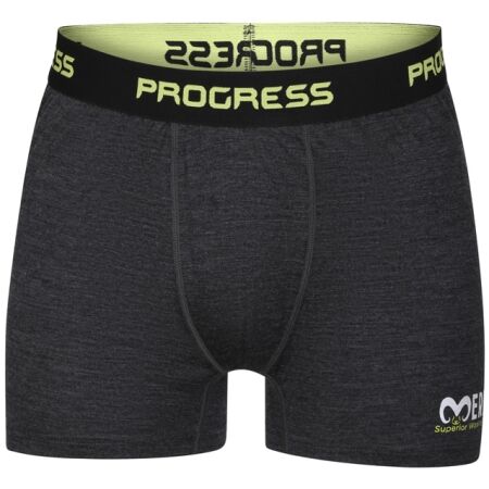 PROGRESS MERINO BOXER - Férfi merinó boxeralsó