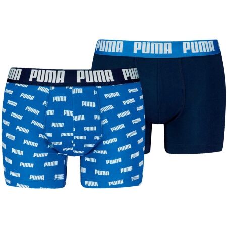 Puma MEN EVERYDAY AOP PRINT BOXER 2P - Férfi boxeralsó