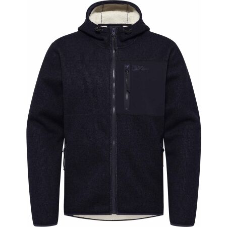 Jack Wolfskin KAMINFEUER HOODED JKT M - Herren Sweatshirt